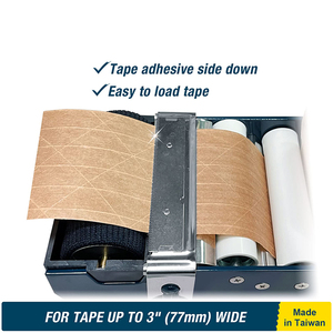 JH-Mech Dispensador de cinta de papel Kraft Universal portátil duradero engomado activado por agua para sellado de cajas - Product Image 2