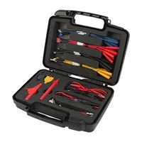 AUTOOL Kit de 48 Câbles de Test de Circuit Automobile en Silicone avec Fiches Banane et Pinces Crocodiles pour Multimètre
