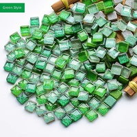 Mini carreaux vitrifiés en vrac pour l'art de la mosaïque DIY pour enfants, matériau sûr fait main pour la décoration de la maison et du jardin
