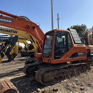 รถขุดตีนตะขาบ Doosan150 14 ตัน รุ่น DH150lc-7 ของแท้จากเกาหลี สภาพดี ขายดี พร้อมเครื่องยนต์ เกียร์บ็อกซ์ และเกียร์ - Product Image 2