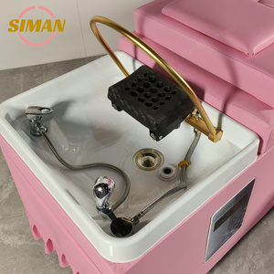 Lit <span class=keywords><strong>de</strong></span> massage <span class=keywords><strong>de</strong></span> lavage <span class=keywords><strong>de</strong></span> cheveux <span class=keywords><strong>de</strong></span> <span class=keywords><strong>spa</strong></span> <span class=keywords><strong>de</strong></span> tête japonaise <span class=keywords><strong>de</strong></span> qualité supérieure Siman avec bol <span class=keywords><strong>de</strong></span> shampooing en céramique - Product Image 4