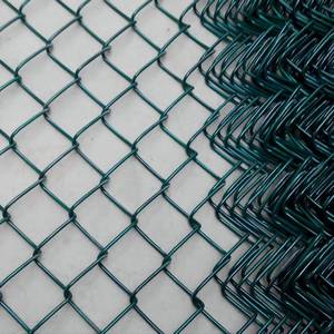 Clôture en <span class=keywords><strong>treillis</strong></span> métallique galvanisé à chaud |   Grillage cyclonique tissé 50x50mm certifié ISO9001, découpe et pliage - Product Image 3