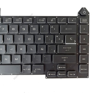 Teclado para <span class=keywords><strong>Asus</strong></span> ROG Strix G15 G513Q G513QY G513QM G533 5R G513RC G513RM G513RW G513QR G513QE <span class=keywords><strong>G513</strong></span> SP Español Retroiluminado RGB - Product Image 5