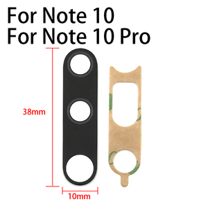 Verre d'objectif de caméra arrière de téléphone portable en gros avec cadre pour <span class=keywords><strong>Xiaomi</strong></span> Mi Note 10 Pro, support d'objectif de caméra arrière, pièce de rechange - Product Image 4