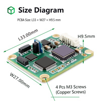 Boussole électronique 3D de haute précision RUICOM GCM387, capteur de direction, télémètre, caméra thermique, module de boussole électronique 3D