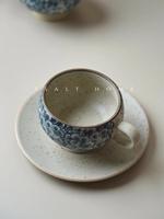 Tasse à café en céramique artisanale, en poterie rustique, de style classique, écologique, résistante à la chaleur, de qualité alimentaire, pour la maison, l'hôtel, le restaurant, le bureau