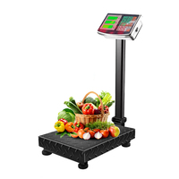 Báscula de plataforma Digital de 150kg, máquina de peso, básculas de pesaje de paquetes, precio Postal, báscula electrónica de suelo informático