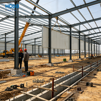 Taller de Estructura de Acero Ligero, Armazón de Acero Prefabricado, Almacén Industrial, Edificio de Fábrica para Almacenamiento de Equipos y Producción