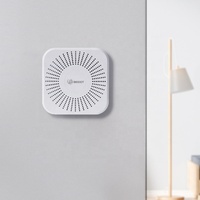 Moniteur de qualité de l'air IoT commercial LoRa LoRaWAN WiFi BLE CO2 PM2.5 détecteur de capteur TVOC dispositif de surveillance de l'ambiance intérieure