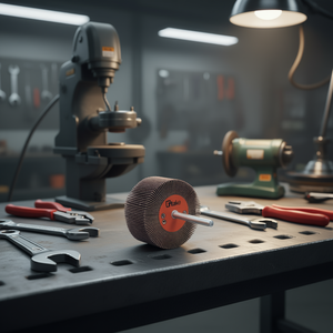 Disco Abrasivo de Corindón Ttake, 25x15 mm, Eje de 6 mm, Grano 240, para Pulir - Product Image 3