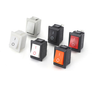 Kualitas Terbaik NO 5Pin 1Gang 3 Way 4Pin 6Pin Diterangi/Tidak Diterangi Sakelar Rocker Perahu - Product Image 6