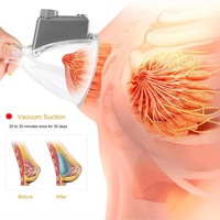 Appareil de Massage Électrique à Ventouses en Silicone pour Réduction de la Cellulite, Augmentation Mammaire et Rehaussement des Fessiers par Thérapie d'Aspiration