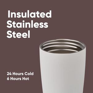 Vaso Térmico de Acero Inoxidable de Doble Capa de Gran Capacidad (12oz), Portátil para Auto, para Café, Apto para Exteriores, Mismo Modelo que los Tumblers - Product Image 2