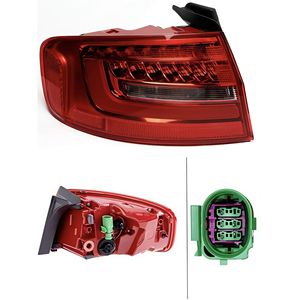 ไฟท้าย LED สำหรับ Audi A4L ปี 2009-2016 รุ่น B8 B9 ไฟเบรก ไฟเลี้ยว ไฟถอย - Product Image 2