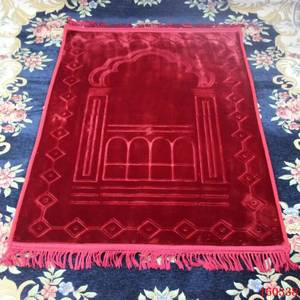 Alfombra de oración islámica de espuma viscoelástica gruesa y sólida, hecha a medida, con tecnología de tejido de poliéster, para entrega/al por mayor. - Product Image 4