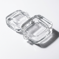 Vente en gros de flacons de parfum en verre exquis de 30 ml, 50 ml, 100 ml avec pulvérisateur à pompe à sertir, bouchon en bois, boîte cadeau personnalisée