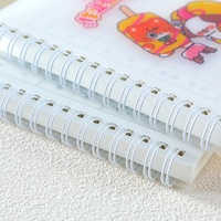 Cuaderno Espiral DEPAI A6 con Diseño de Comida, Animales y Postres, 90 Hojas, 80GSM, Agenda Escolar para Estudiantes, Material Escolar Infantil
