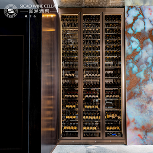 Cantinetta Elettrica Personalizzabile in Acciaio Inox con <span class=keywords><strong>Refrigerante</strong></span> R600A, Doppia Zona, Capacità 900L, Controllo Touch Panel - Product Image 1