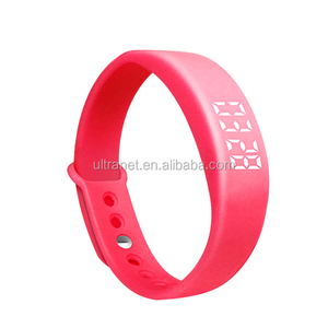 W5P มัลติฟังก์ชั่น USB LED สร้อยข้อมืออัจฉริยะ 3D เครื่องนับก้าวและเครื่องวัดการนอนหลับและเครื่องนับแคลอรี่สีดำเครื่องนับแคลอรี่ - Product Image 3