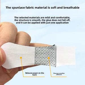 JINGDA Strip Hidung Berbahan Kain Non-woven Bersertifikat CE Model JDNS-02 untuk Dewasa - Menghentikan Mendengkur Meredakan Hidung Tersumbat Mendukung Tidur - Product Image 3