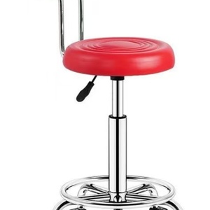 Tabouret de bar LE Fashion, chaise élévatrice, tabouret de beauté, chaise de barbier pivotante, comptoir de réception, tabouret haut, grande chaise de travail - Product Image 3