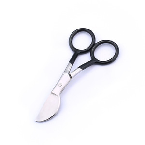 Household duckbill trimming shears, carpet trimming and <b>sewing</b> tools, silver carpet tailoring shears - Product Image 5
