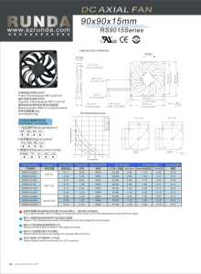 थर्मोराइट 9015 सी कूलिंग फैन 92 मिमी कंप्यूटर केस फैन, 90x90x15 मिमी 4पिन पीसी पैन, 3500 आरपीएम गति 15 मिमी अल्ट्रा-पतली प्रशंसक - Product Image 4
