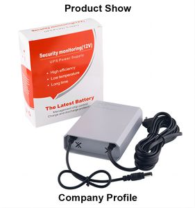 <span class=keywords><strong>UPS</strong></span> Mini dengan baterai Lithium 3600mah catu daya AC DC12v2a untuk kamera CCTV Router Wifi - Product Image 6