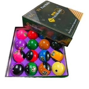 Billes de billard Black Warrior 8A, lot de 16, en résine, pour billard américain, grande taille, jusqu'à 4,9 pouces - Product Image 5