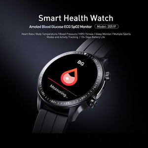 Smartwatch Jstyle 2051F com Tela Redonda Grande AMOLED, Monitor de ECG, Pressão Arterial e Frequência Cardíaca para Homens e Mulheres - Product Image 2