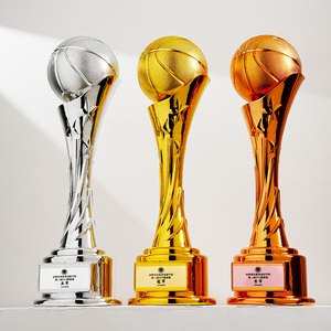 Trofeo grabado en resina chapada en oro Premios 45cm Deportes Baloncesto Fútbol Deportes Premios <span class=keywords><strong>Trofeos</strong></span> de regalo - Product Image 5