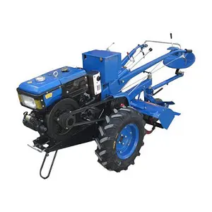 Hand tractor and walking tractor with rotary tiller and plough made in China