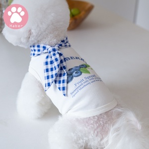 Automne et hiver Teddy Pet Clothes Jam-Printed Casual Vest pour chiens Cotton Classics Style Fabriqué par Clothing <span class=keywords><strong>Company</strong></span> - Product Image 4