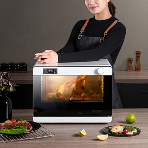 Nouvelle friteuse à air carrée en acier inoxydable de 21-30 L, moderne, pour la cuisine domestique - Product Image 4