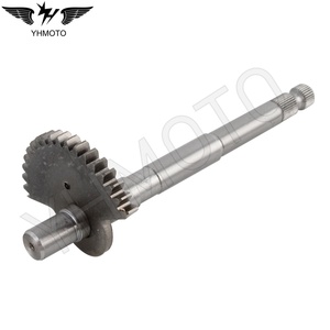 YHMOTO Arbre de démarreur à dents fines pour moto Simson S51 S70 S83 SR50 KR51 2 - Product Image 2