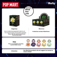 POPMART MEGA SPACE MOLLY 100% Aniversario Juguetes de resina de PVC 2 Caja ciega Regalos con animales congelados Cinnamoroll Cajas misteriosas