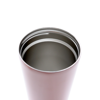 Botol Mug Perjalanan Terisolasi Anti Pecah dari Baja Tahan Karat 304, Kapasitas Besar 530ml, dengan Tutup, untuk Perjalanan Bisnis