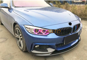 Gloss black MP design Car paraurti anteriore Lip Splitter anteriore per <span class=keywords><strong>BMW</strong></span> <span class=keywords><strong>serie</strong></span> <span class=keywords><strong>4</strong></span> <span class=keywords><strong>F32</strong></span> <span class=keywords><strong>Coupe</strong></span> M Tech M Sport - Product Image 5
