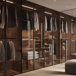 Modern High Quality Custom Bedroom <b>Wardrobe</b> Eco-Friendly Large Capacity Multifunctional Storage - Product Image 4