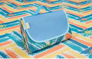 Couverture de pique-nique isotherme pliable personnalisée |   Sac isotherme imperméable et anti-sable avec logo personnalisé |   Directement de l'usine - Product Image 5