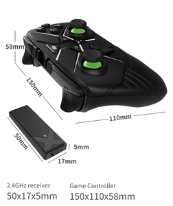 Controlador DE JUEGOS DE <span class=keywords><strong>Joystick</strong></span> inalámbrico de 2,4 Ghz de alta calidad para Xboxone/S/X <span class=keywords><strong>PC</strong></span> para P3 Android Compatible Turbo Vibration Motor ABS - Product Image 3