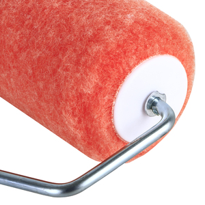 Rouleau de peinture miniature en polyester orange de 4 pouces pour usage industriel, bricolage et OEM, épaisseur de fibres de 15 mm, idéal pour la peinture murale - Vente chaude - Product Image 6
