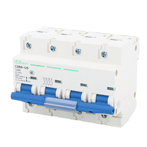 Interruptor Automático CNCSGK 63A 80A 100A 125A MCB, <span class=keywords><strong>Disyuntor</strong></span> de <span class=keywords><strong>63</strong></span>/80/100/125 Amperios, 3 Polos, 3P, 750V CC, Mini Interruptores de Circuito Eléctricos - Product Image 2