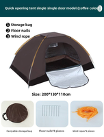 Tente de camping gonflable portable quatre saisons à double chambre, en tissu Oxford imperméable, camouflage, vente directe usine