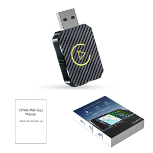 Adaptador Inalámbrico Carplay Portátil Mini Negro 2 en 1 para Conectividad en el Automóvil - Product Image 4