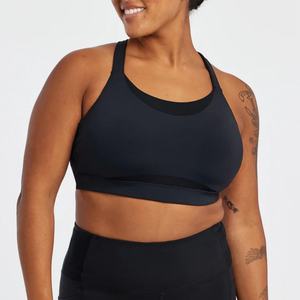 Maillot de bain d'entraînement à fines bretelles, fermeture éclair avant, dos nageur, confortable, grande taille, avec soutien-gorge push-up intégré, style débardeur, design mignon, soutien-gorge de sport - Product Image 1