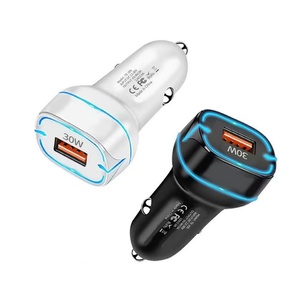 Cargador de Coche USB Pequeño Universal de Carga Rápida de 30 W a Precio de Mayoreo para Teléfonos Inteligentes - Product Image 4