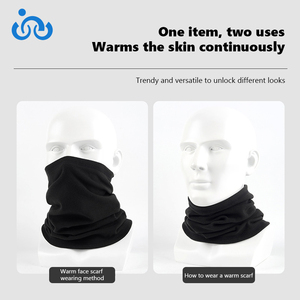 Al por mayor: Bragas de cuello para ciclismo, calentadores de cuello, pañuelos tipo hiyab, bufandas tubulares, cubrecajas faciales de forro polar para clima frío, bandanas personalizadas - Product Image 4