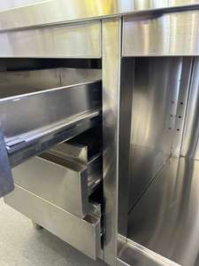 VICTORY KITCHEN Model VCT High Quality 304/201 <b>Stainless</b> <b>Steel</b> <b>WorkBench</b> Supermarket Equipment Cabinet Drawer China - Product Image 2