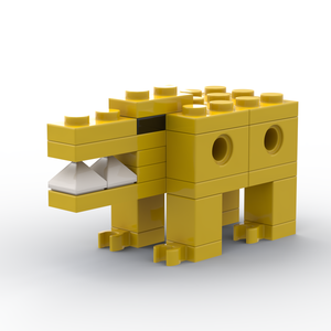 ธีมธรรมชาติสัตว์ DIY บล็อกตัวต่อพลาสติกเพื่อการศึกษา MOC อิฐของเล่นเด็กสำหรับ 7 ถึง 14 ปีของขวัญวันเกิด - Product Image 6